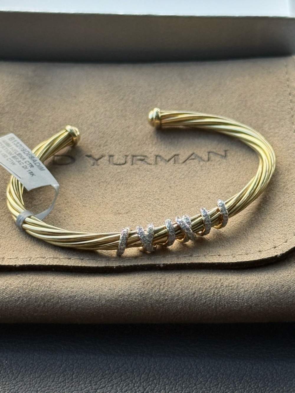 David yurman Helena Center station bracelet 18K - Picture 7 of 11